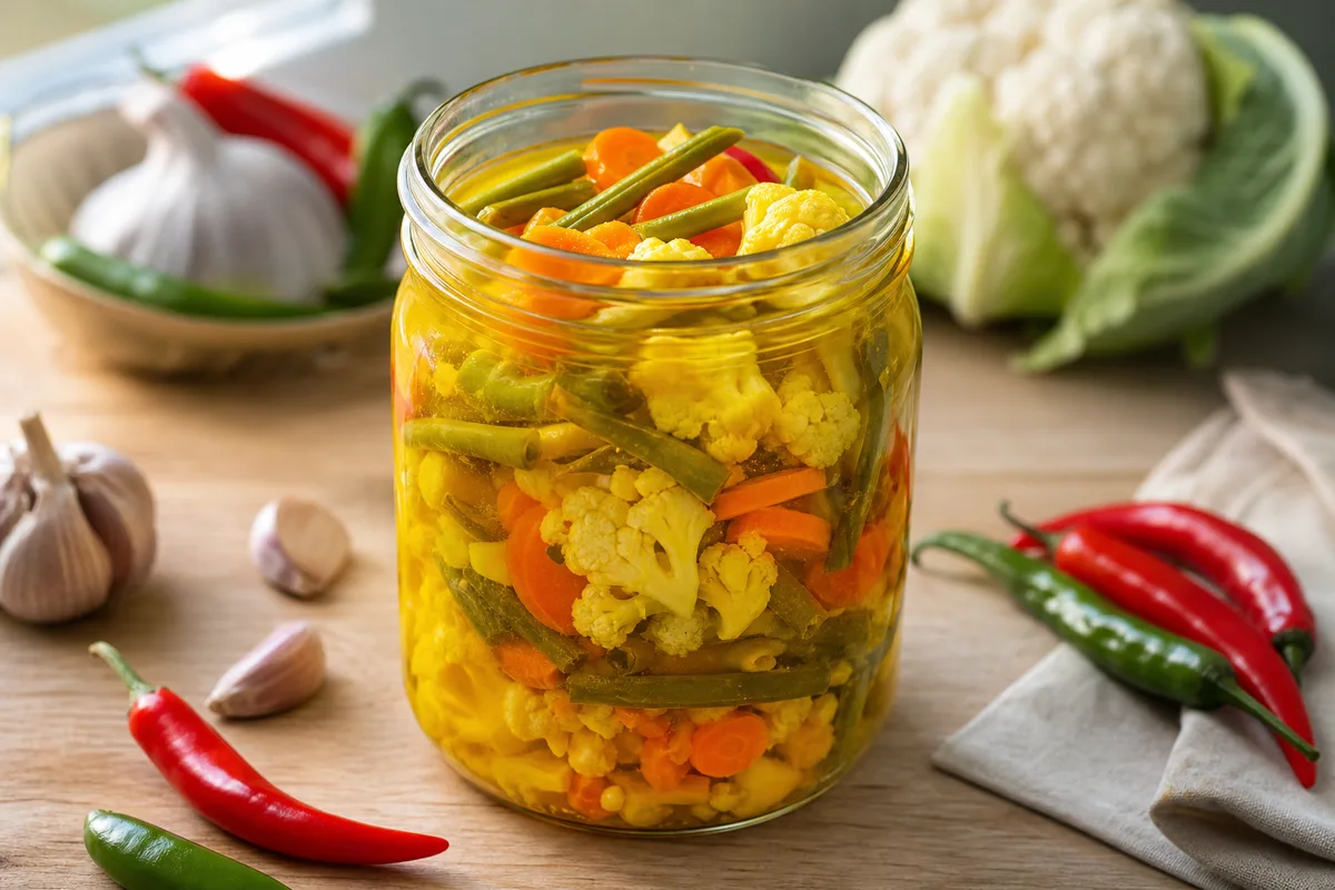 Achards réunionnais : origines, recette et conservation