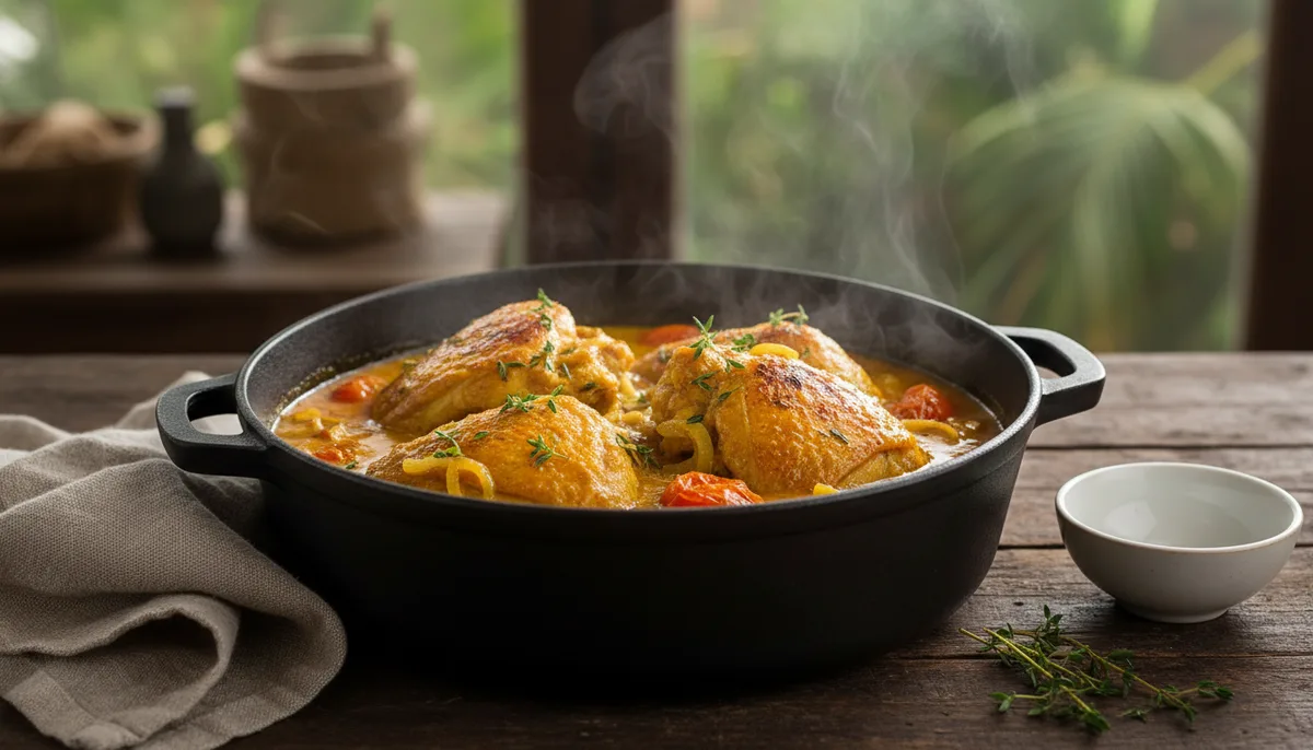 Plat réunionnais poulet : cari, rougail et variantes du 974